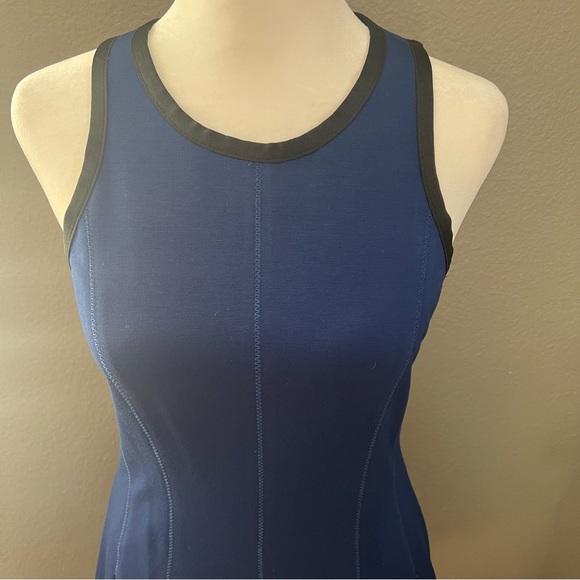 Banana Republic Blue Scuba Petite Dress - Picture 2 of 7